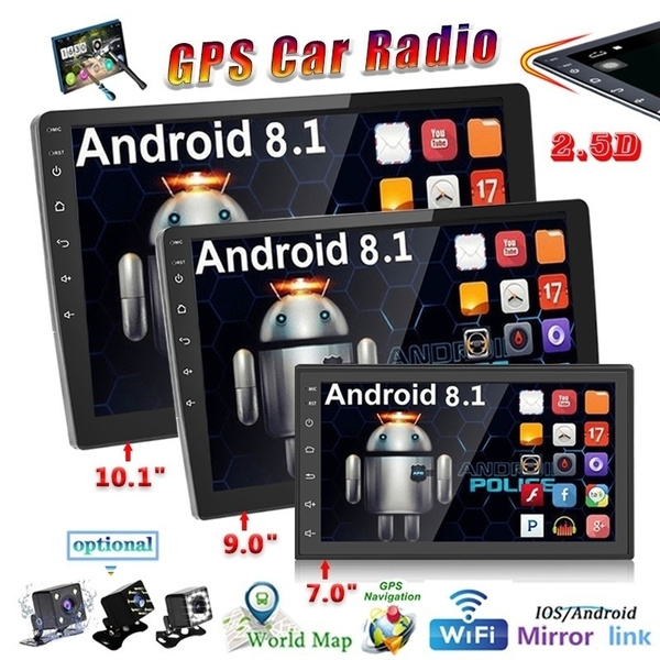 7'' Doppel DIN Autoradio GPS Navigation mit Rückfahrkamera Bluetooth FM Radio 7'' Doppel DIN Autoradio GPS Navigation mit Rückfahrkamera Bluetooth FM Radio