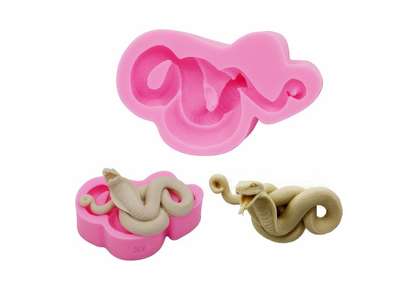 Snake silicone baking mold