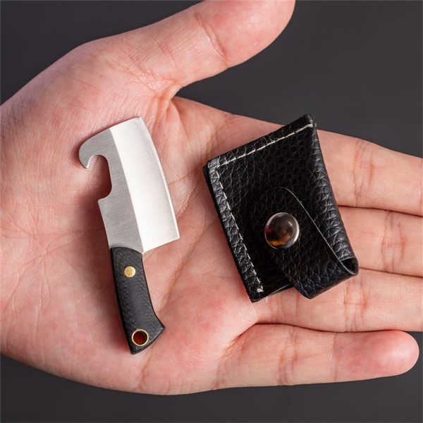 1pc Mini Axe Shape Tiny Knife Set, Tiny Knife Cleaver For Package