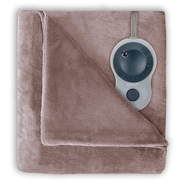 Sunbeam channeled electric heated blanket hot sale