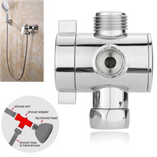 Faucets, Adjustable, showerdiverter, chrome