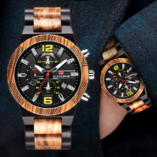 woodenwatch, watchformen, Fashion, Casual Watches