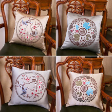 linencushioncover, pillowcasecoverswithzipperstandard, Cushions, Chinese