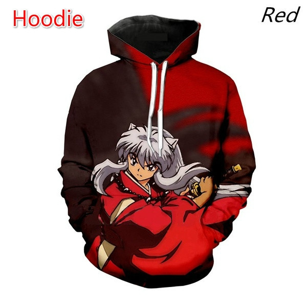 2020 NEW latest fashion Hoodies men and women anime Inuyasha