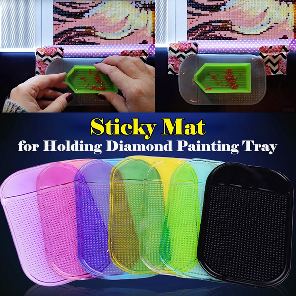 Magic Sticky Mat for Diamond Painting DIY Tools Diamonds Tray Holder Idea  for Holding Tray 5D Diamond Embroidery Accessories