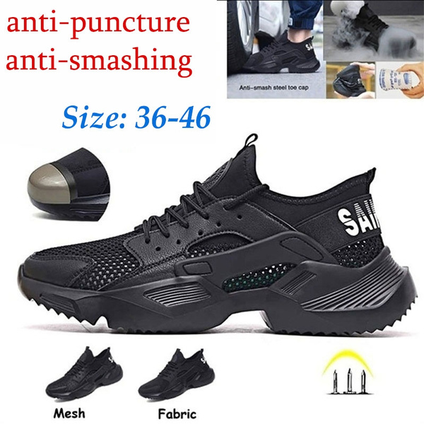 Large Size Men's Work Shoes Outdoor Safety Shoes Sports Shoes Ultra ...