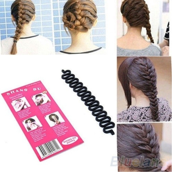 Women Girls Magic Hair French Braid Twist Styling Tool For Fashion Women Girls Magic Hair French Braid Twist Styling Tool For Fashion