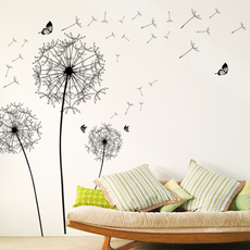 PVC wall stickers, Home Decor, dandelion, Wall Decal