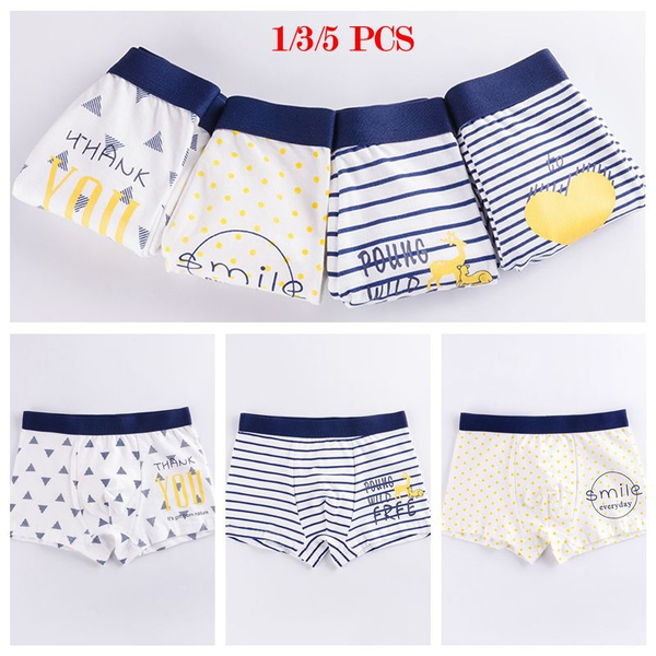 Boys Underwear - Kids Panties - Cotton Briefs For 2-12 Years old Baby Boys  1/3/5 Pcs Z1912-002N
