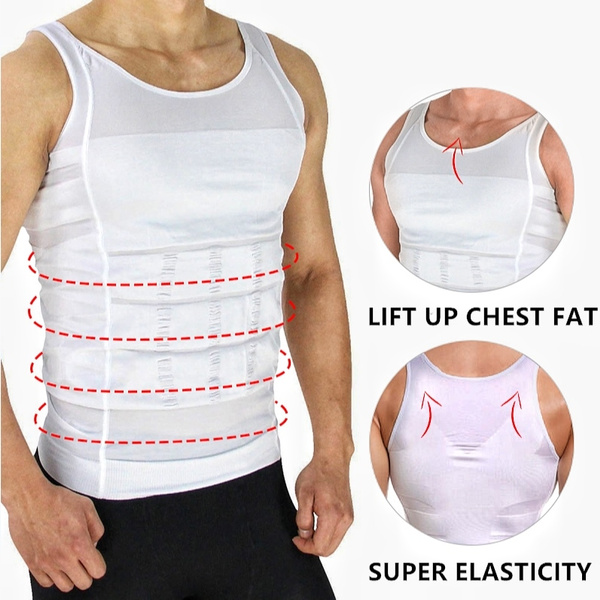 Slimming Tummy Tucker Slim & Lift Body Shaper Vest/Men's
