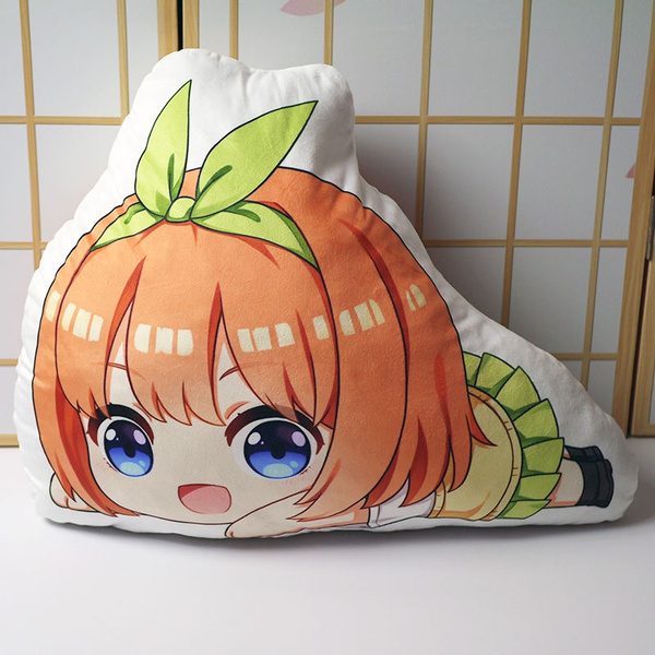 The Quintessential Quintuplets Nakano Miku Cosplay Cute Pillow Plush Doll Toy 