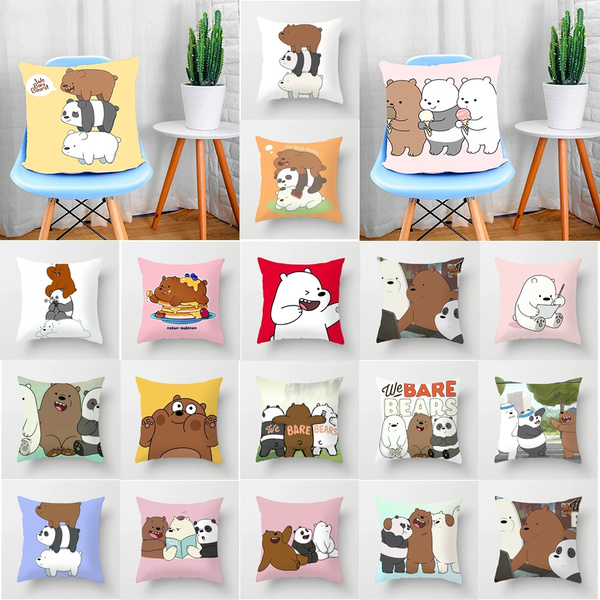 We bare bears pillow case sale