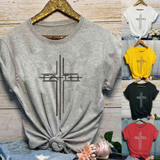 faithtshirt, Christian, Shirt, letter print