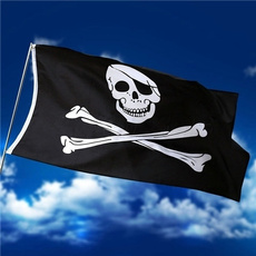 pirateflag, bannersampaccessorie, skull, Novelty
