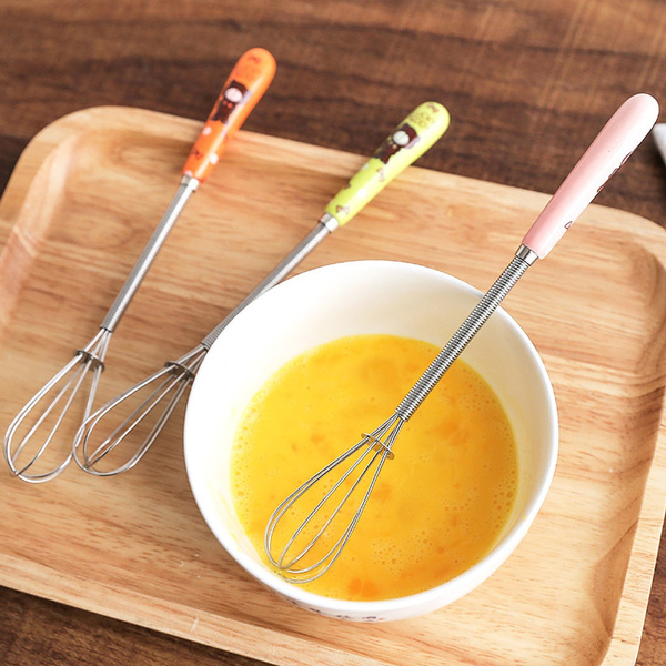 Small egg whisk stainless steel