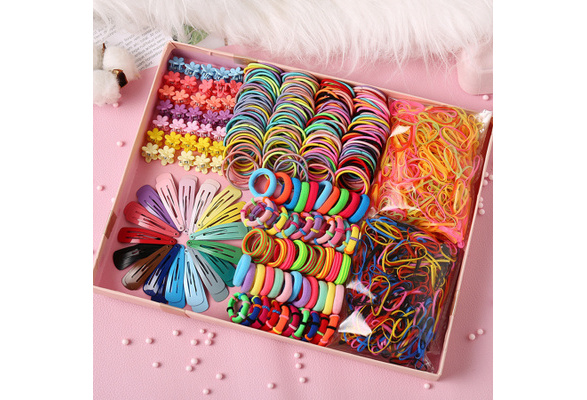 Details about  / Hair Slides Ice Lollipops Hair Grip Clip Set Gift Girls Novelty Pink Yellow Blue