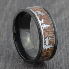 tungstenring, silhouette, Jewelry, Hunting