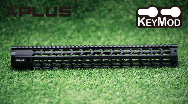 17 inch Clamping LR-308 Keymod Handguard Rail Picatinny Mount System ...