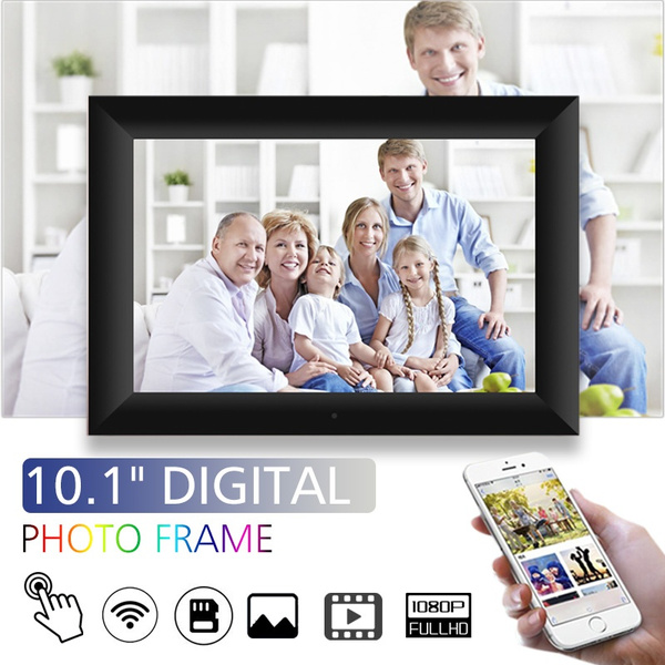 10.1 Inch WiFi Digital Picture Frame with IPS High Resolution Touch Screen Smart Photo Frame