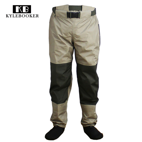 Waist high waders with cheap boots