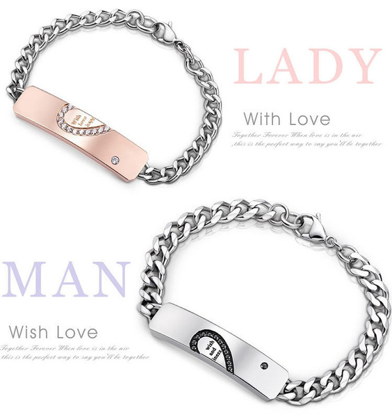 Love Couple Bracelets Lovers  Couple Bracelet Love Women Men