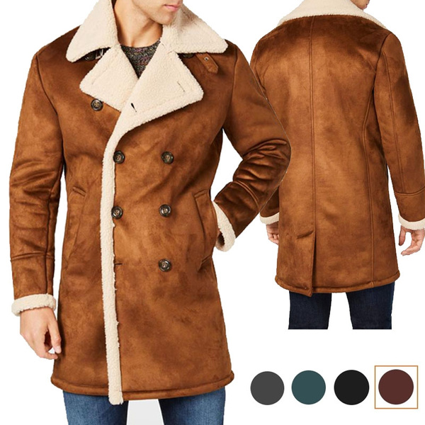 Sherpa coat outlet long