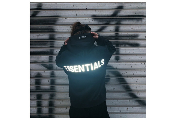 fog essentials white hoodie