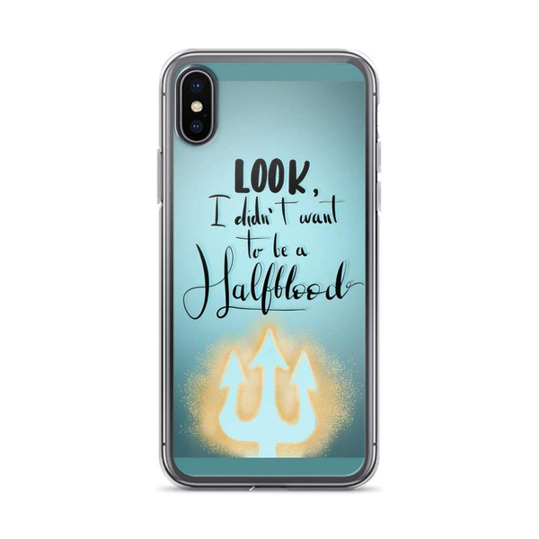 Phone Cases for Iphone 11 Pro Max X Xs Xr Xsmax 8 7 6 Plus Huawei Mate 30 Samsung S8 Pure Clear Case for Percy Jackson Quote