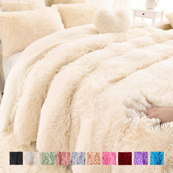 Warm fluffy online blanket