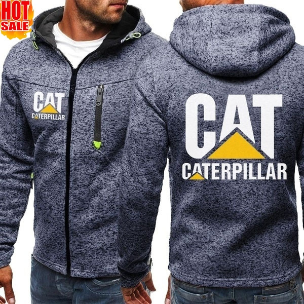 Fashion Brand Suits Caterpillar Zipper sweater For Men Men's Zipper ...