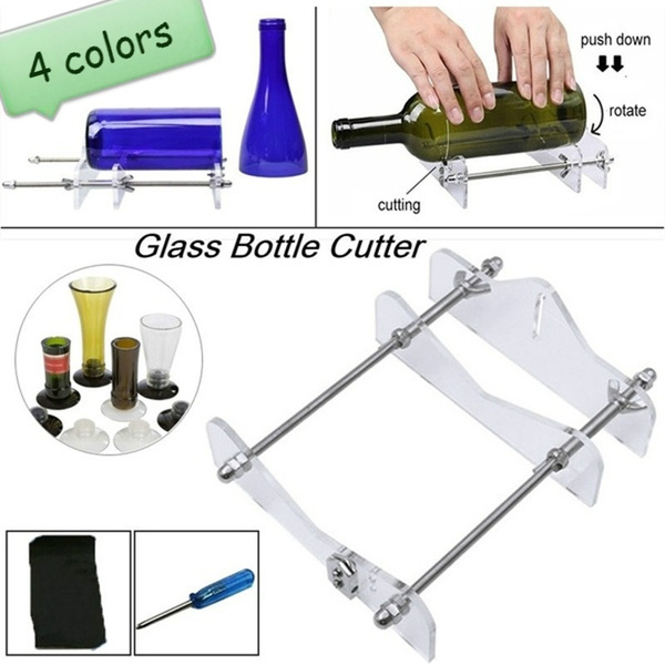 Professional Glass Bottle Cutter DIY Bottle Craft Tool Wine Bottle Glass  Cutter Machine Cutting Tool