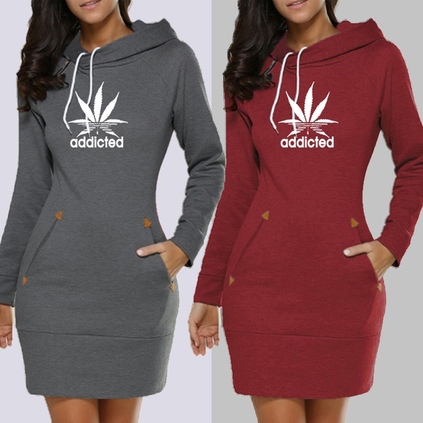 cotton hoodie dress