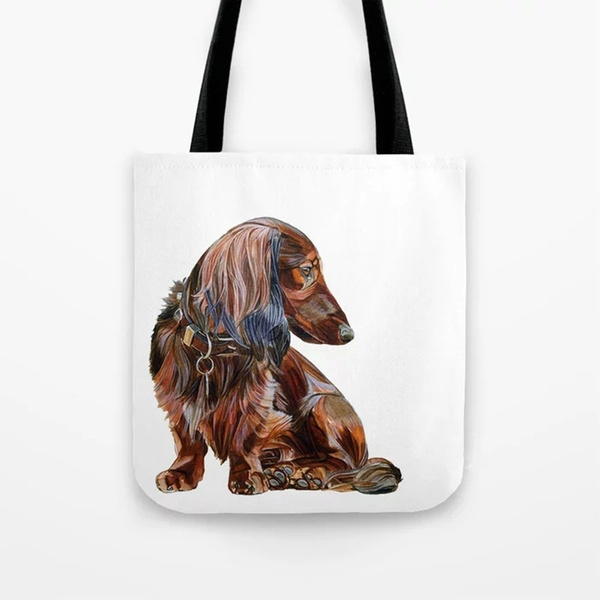 dachshund tote