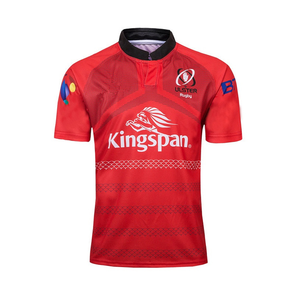 Ulster Rugby Shirt Jersey Men's Kukri Rugby 2019-20 Away Shirt New Black 