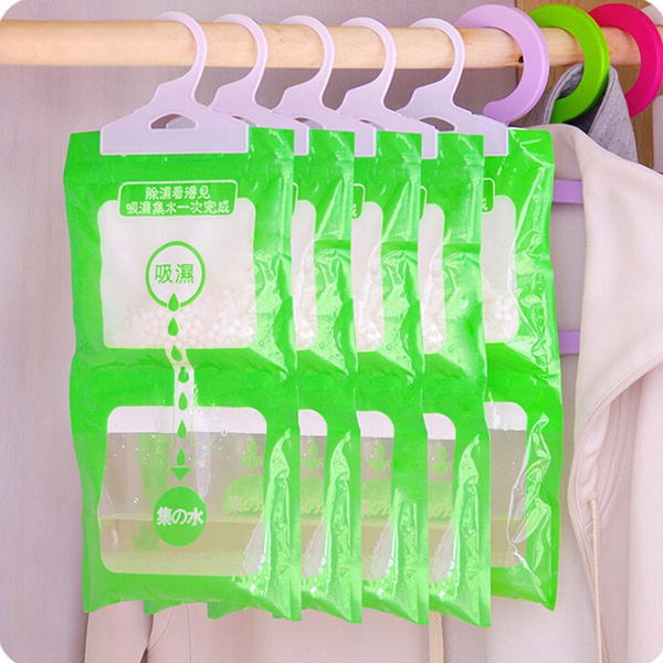 Desiccant bag household wardrobe closet hanging moisture absorbent dehumidifier