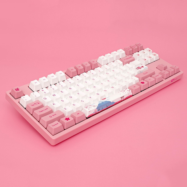 akko mount fuji sakura keyboard