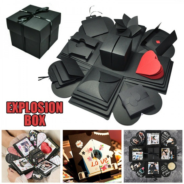 Surprise Explosion Box Scrapbook DIY Photo Album Valentine Creative  Exploding Gift Boxes