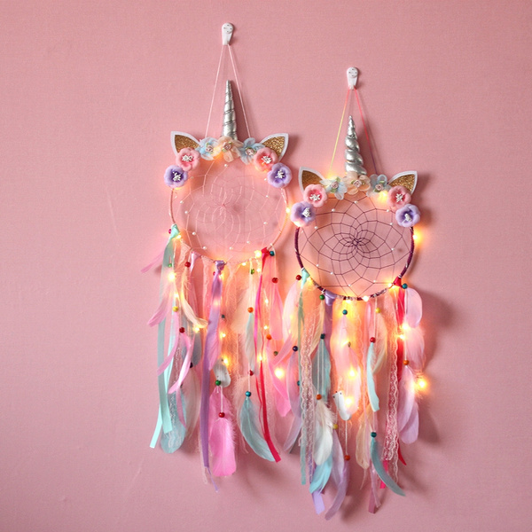 Muticolor Tassel Lace Ribbon Dream Catchers Dreamcatcher Room Decor Gift 