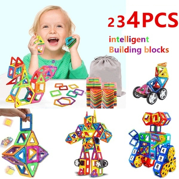 intelligent magnetic building blocks