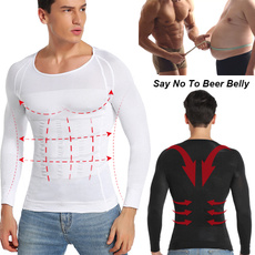 menssportscompressiontop, ropainteriorhombre, Shirt, Sleeve