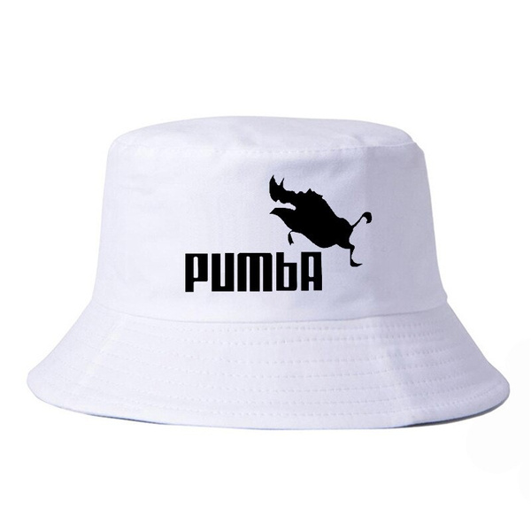 harajuku po funny cute Pumba hat Men women bucket hat outdoor hunting  panama fishing cap fashion women sun hats