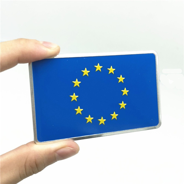 Car Styling European Union EU Flag Sticker Emblem Badge*1 PC | Wish