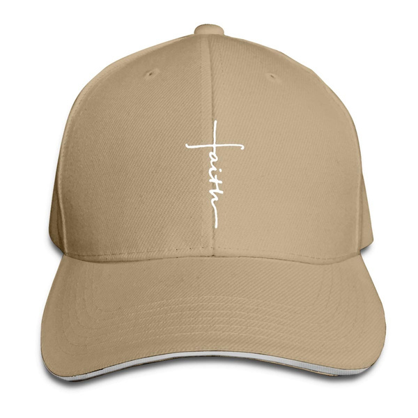 Cross Faith Blessed Jesus Adjustable Sports Hats Sun Hat for Men and Women