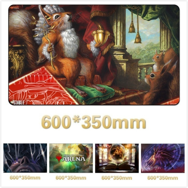 600*350 Playmat MTG Liliana Kissing Chandra Playmats, Board Games Mat