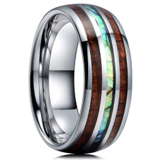 8MM, tungstenring, wedding ring, Hawaiian
