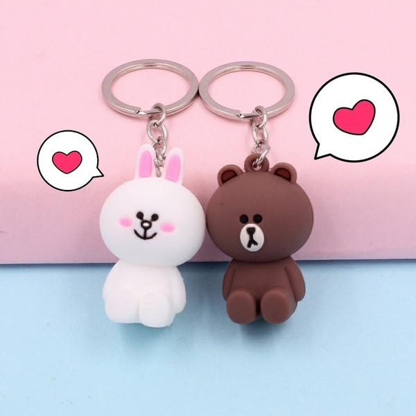 Brown Bear Keychain