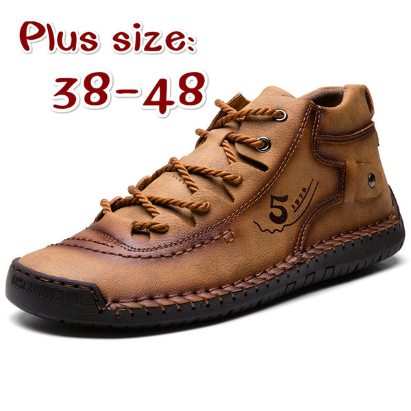 casual business men's soft leather shoes