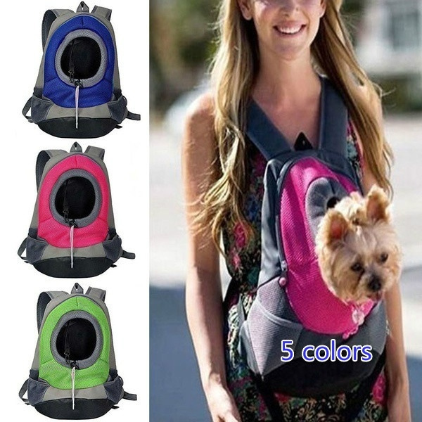 Dog Carrier Pet Carrier Puppy Small Animal Pet Sling Front Carrier Mesh