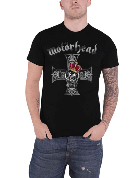 Official Motörhead 'King Of The Road' T-Shirt - Men's Black Band Logo Tee