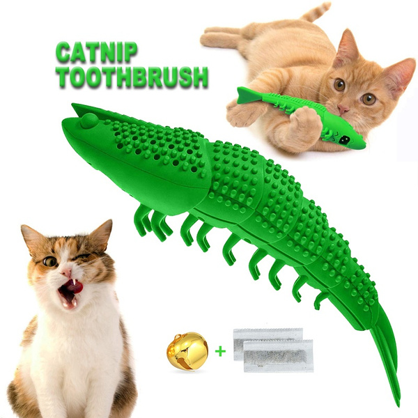 Interactive Cat Toothbrush dental toy 10% OFF 2019 HOT SALE Multi-Colors 